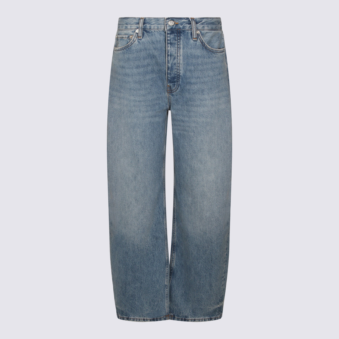 Anine Bing Jeans - Washed Blue | d71c41cc90e5b4b1e15df8c8139a4869cb560c35