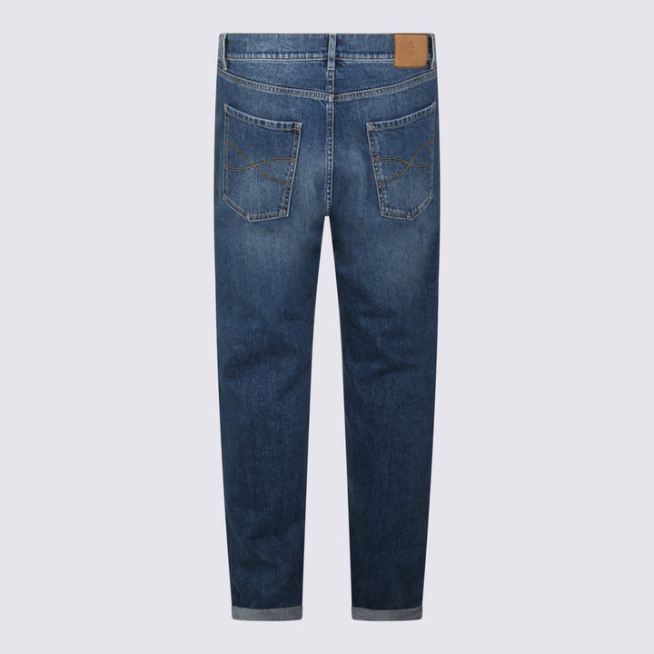 Brunello Cucinelli Jeans - MED BLUE | 7a11e147b81545d46c78ae38662324861bbfedb0