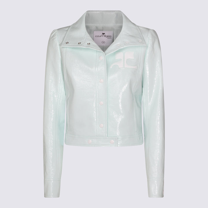 Courreges Jackets - LIGHT MINT | 495bb205b9b13b06e56f5bb97cfba528d53d2a79