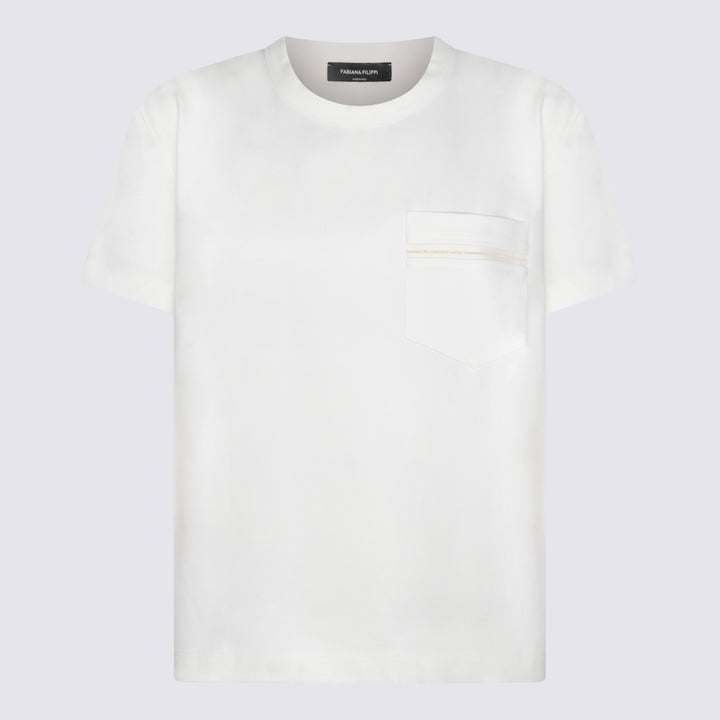 Fabiana Filippi T-shirts and Polos - Light and natural | 9320fb81c39c7065a00251f8c60ae9044a628745