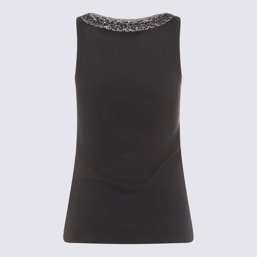 Fabiana Filippi Top - Blue and green | bd90cabdb823a5a4835c5c7663ceddccc47de459