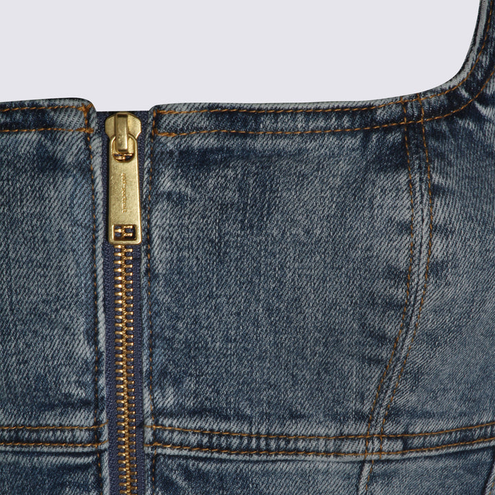 Self-Portrait Dresses - Blue and green | dd84672d94a79126fa46ab8f2036c1558e694763