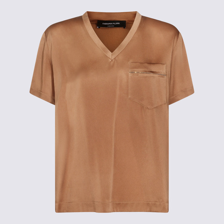 Fabiana Filippi Top - Light and natural | f67c0079802b66b1f07ef5e9415886af7f03a5d3