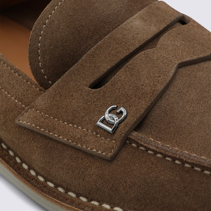 Dolce & Gabbana Flat shoes - Marrone | 24c02a25bf1c6b5bfe0af0a73295f03f21629c5c