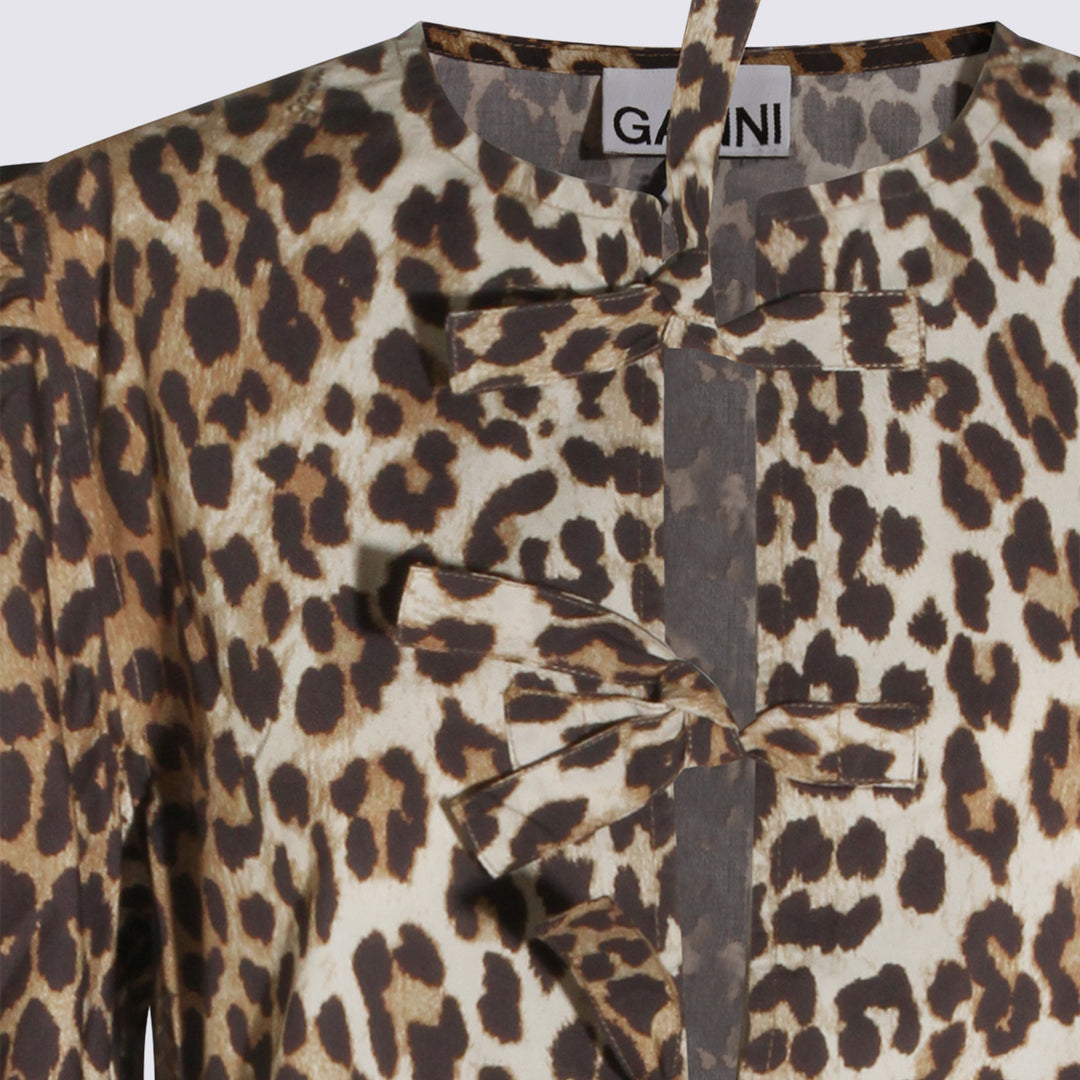 Ganni Dresses - Marrone | d32c1c3175657b278fd4155a2d0082d32857046c