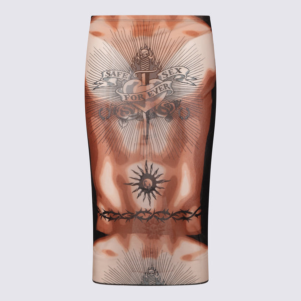 Skirts Nude/Brown/Black