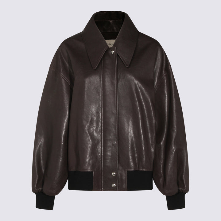 Khaite Jackets - Dark brown | fd9c68423139132c841140c828690824dc231e57