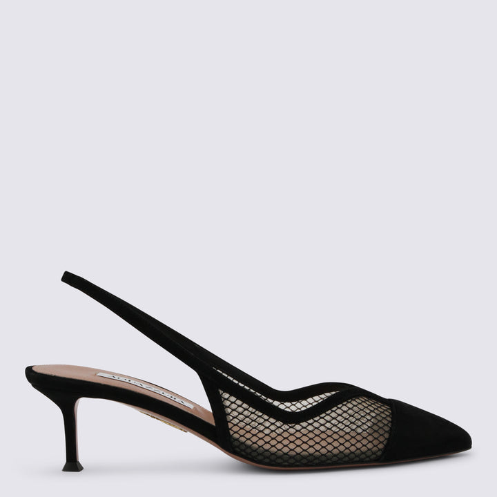 Aquazzura With Heel - Nero | 73dc85ed60f2b00f9884e2c2211e069a743fd033