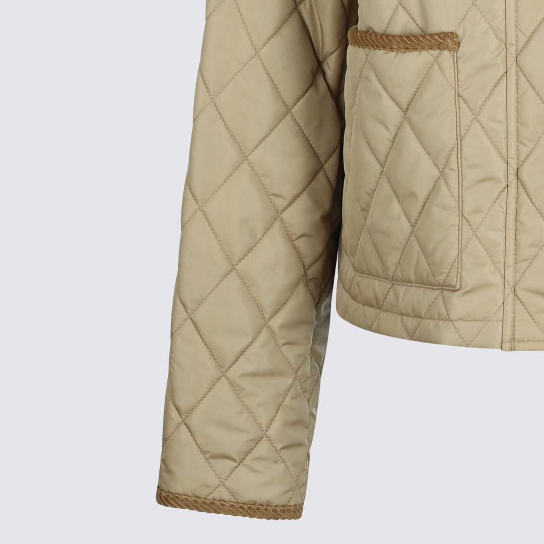 Burberry Coats - FLAX/SAND IP CHECK | 7fd5c1dfadd3cda4447177bea99391a5b68ba4fa