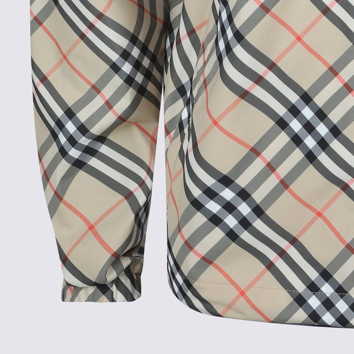 Burberry Jackets - SAND IP CHECK | 00ff86cfe6cd0eb7a7382065d2d999d10b2d8426