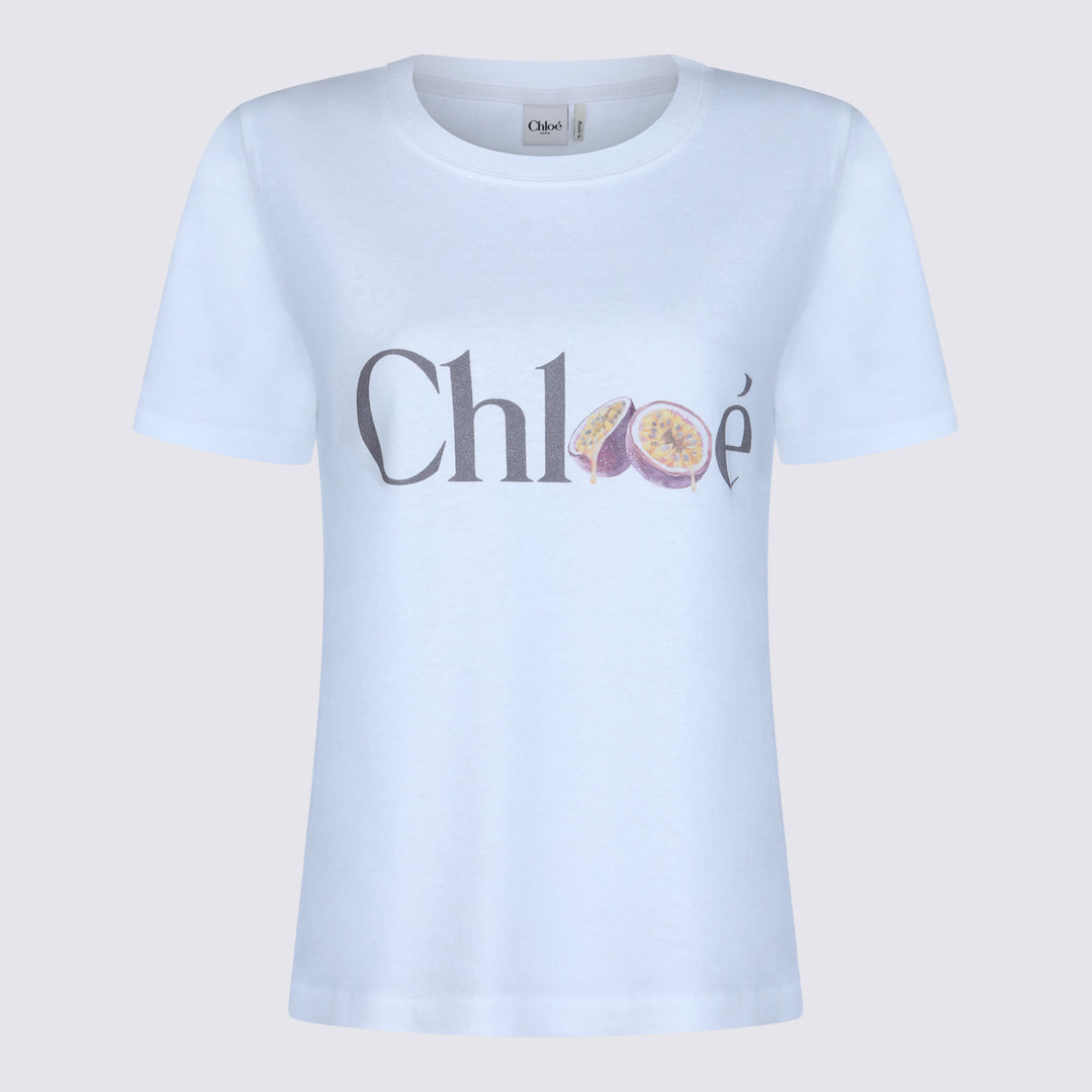 Chloè T-shirts and Polos - Bianco | d70e268ffb599abde0794ff7bc99bb68fb3ce8f4