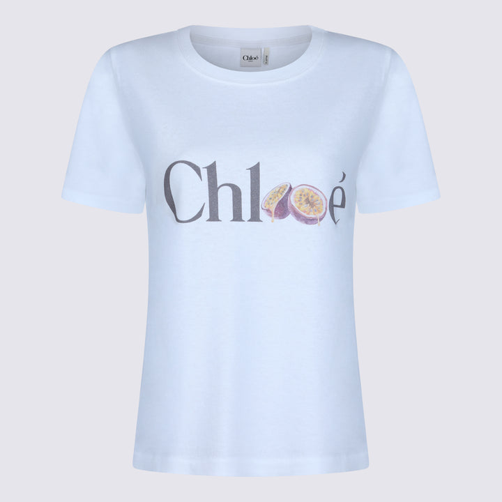 Chloè T-shirts and Polos - Bianco | d70e268ffb599abde0794ff7bc99bb68fb3ce8f4