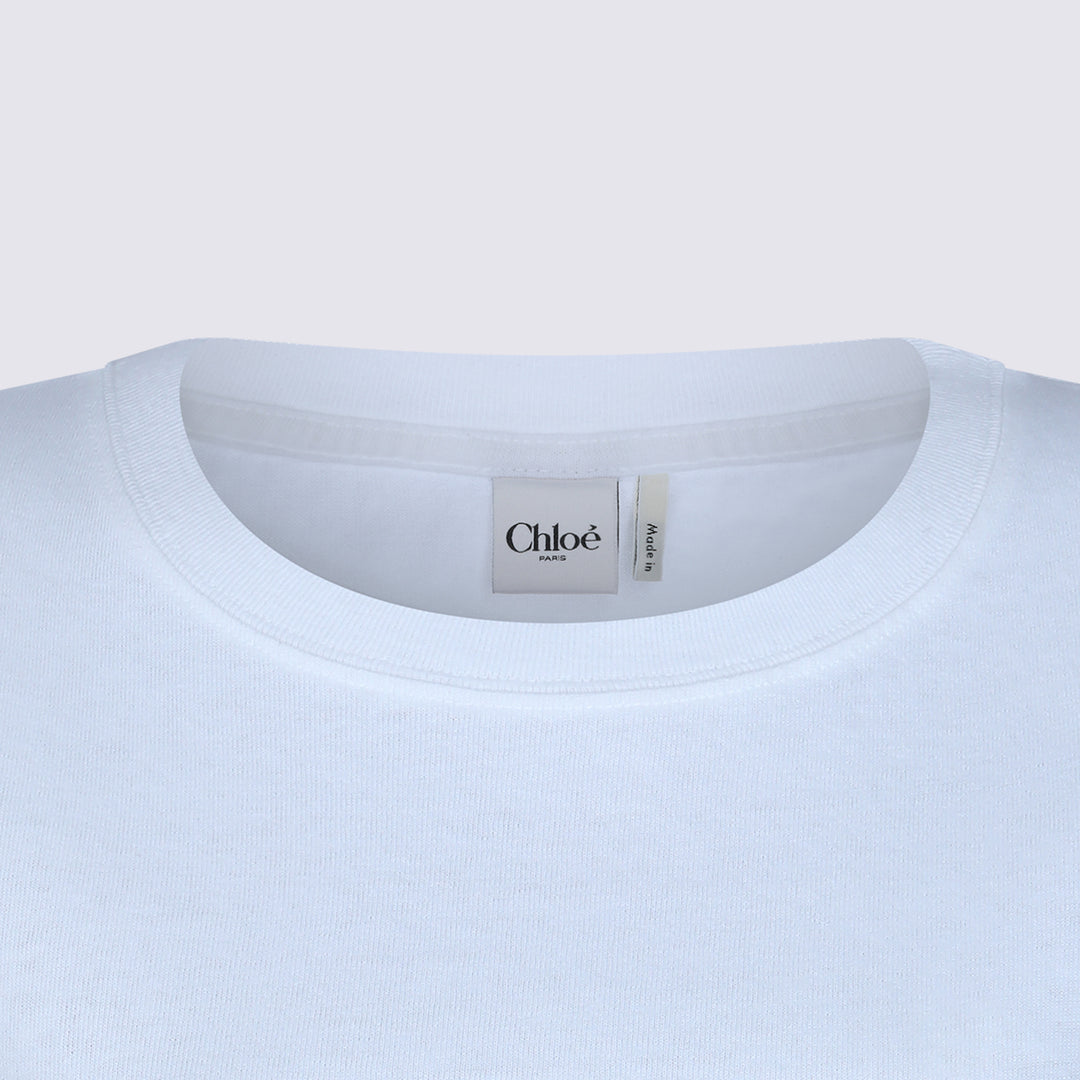 Chloè T-shirts and Polos - Bianco | 6e1dc4189f981462fc6dde2b7371a6a312ae7ef8
