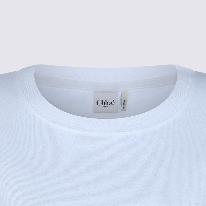 Chloè T-shirts and Polos - Bianco | 6e1dc4189f981462fc6dde2b7371a6a312ae7ef8