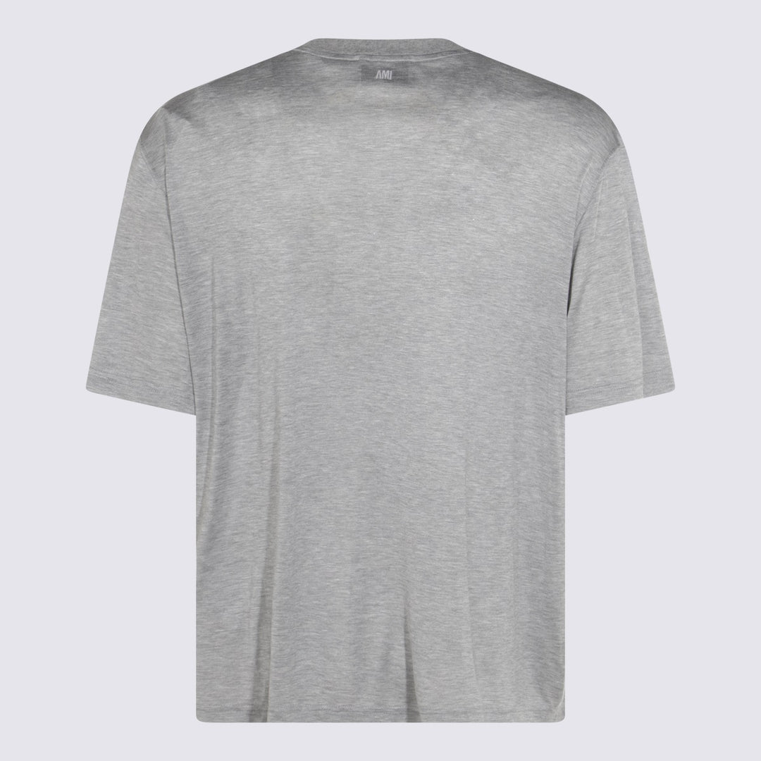 Ami Paris T-shirts and Polos - Blacks and greys | a706fc7442e87099c6879bc76eca792a29142a2d