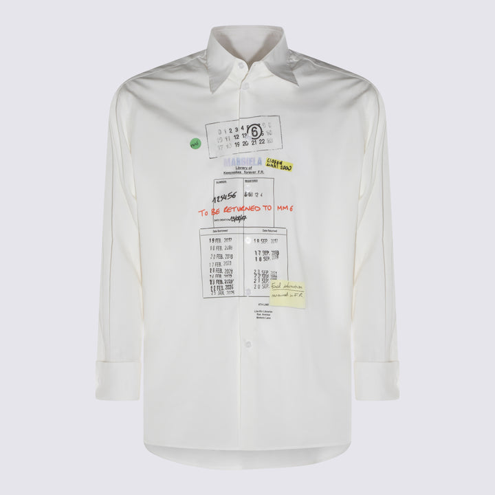 Mm6 Maison Margiela Shirts - Light and natural | cdc08b6fe6f6d72de521106b9dac9fb39fde6f37