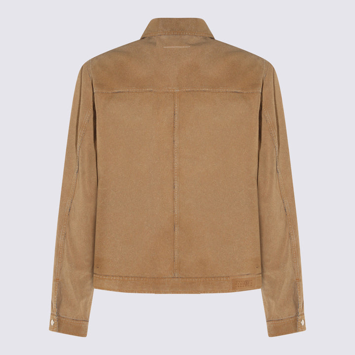 Mm6 Maison Margiela Jackets - SAND | 68939ecaf4a6be0a0aec669b2c0cd50f77669d31