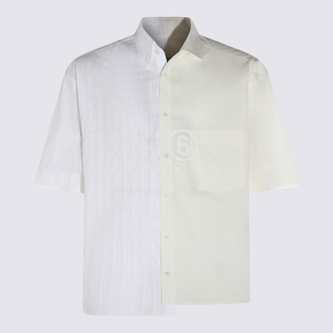 Mm6 Maison Margiela Shirts - Light and natural | f558ccd51ef18c9e183620dd8147e9cd7ff07d33