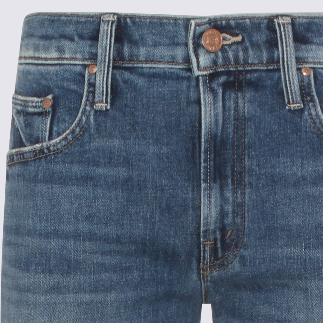 Mother Jeans - Blue and green | 2914e9a9b147b17cb299c314c24d03f0611d6eb2