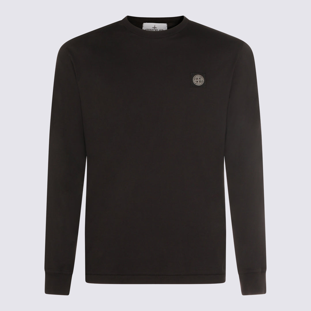 Stone Island T-shirts and Polos - Blacks and greys | fb1e6e6360cb7c6bebb5261bb0537fbfee0725d4