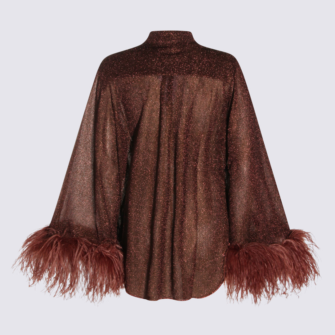 Oseree Shirts - Marrone | 6dcea183c59a2ccff7b26fd89313f19e547eb7a8