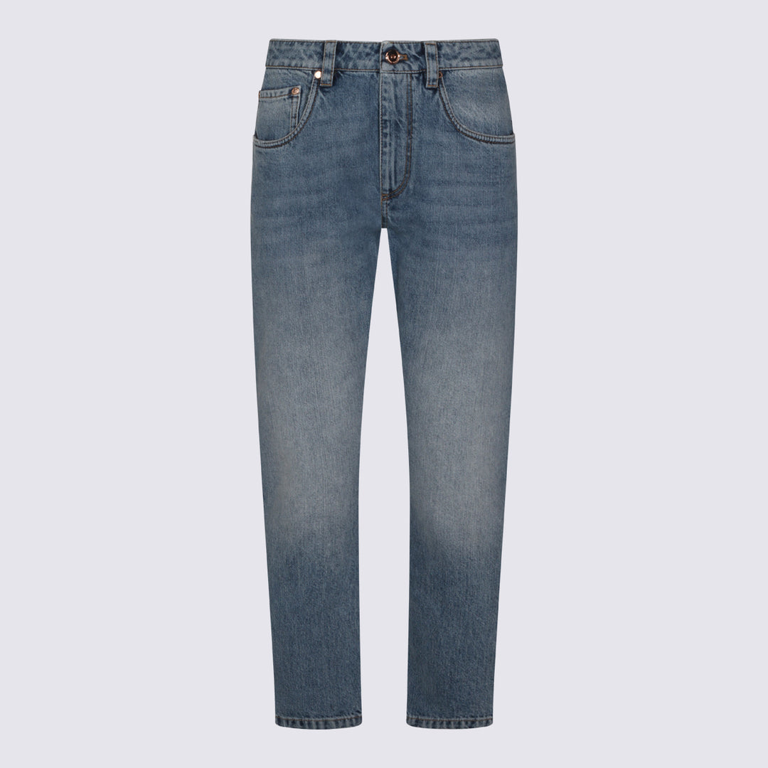 Brunello Cucinelli Jeans - DARK WASH DENIM | f9ec88ec6f4430403463ee545c4262a50266c1c5