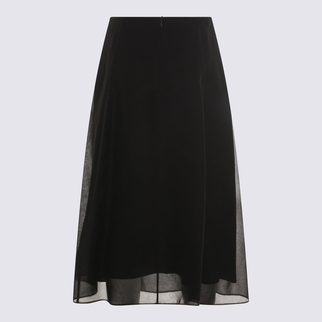 Brunello Cucinelli Skirts - Blacks and greys | 0e39d08b9ddff3aafa18053d4d5e46643b36b1ac