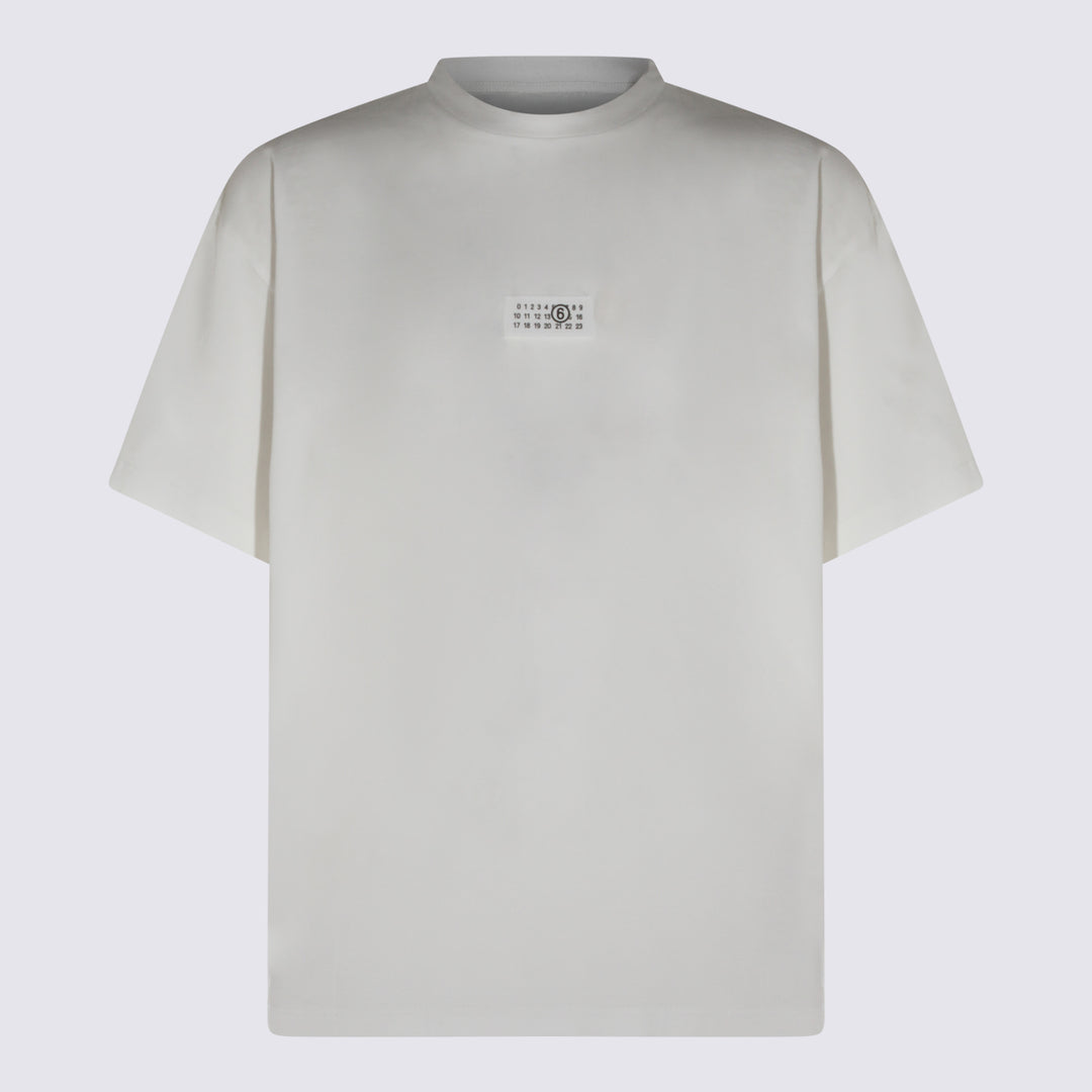 Mm6 Maison Margiela T-shirts and Polos - Light and natural | b9bba7edcfdf217bb8753bcacd497e9c30f88c3f