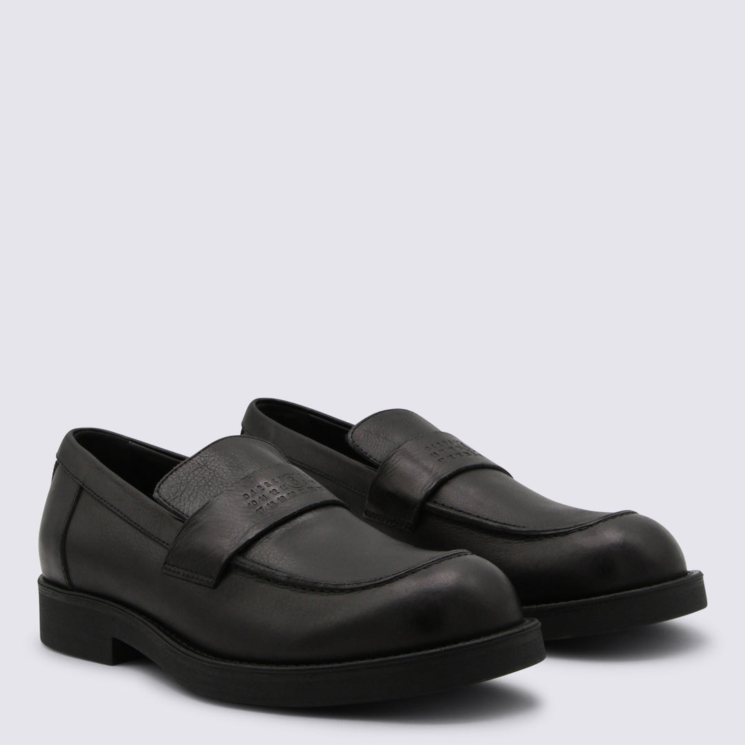 Mm6 Maison Margiela Flat shoes - Blacks and greys | 0f839e70d9c81438f172b40be8e02cce4790361f