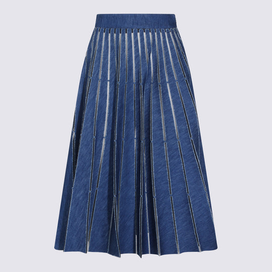 Skirts Denim Medio