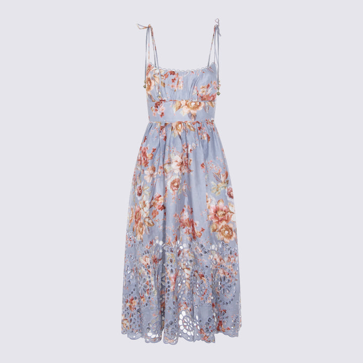 Zimmermann Dresses - CHAMBRAY FLORAL | a3cac11c4ceccd00f58b33184a45affc2cf4aa8a
