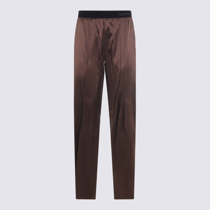 Tom Ford Trousers - Marrone | 4058a64d3eff56f04a2062d59cdb1205acd8a72f