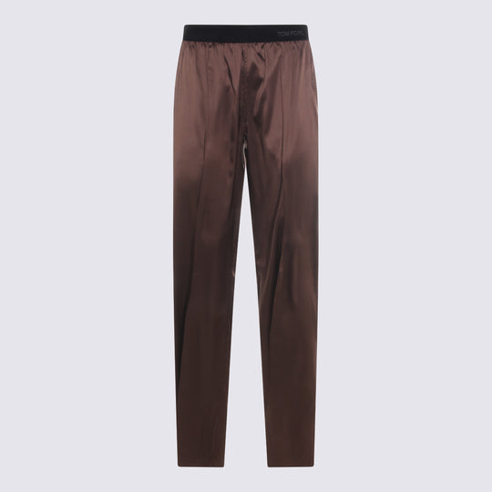 Trousers Marrone