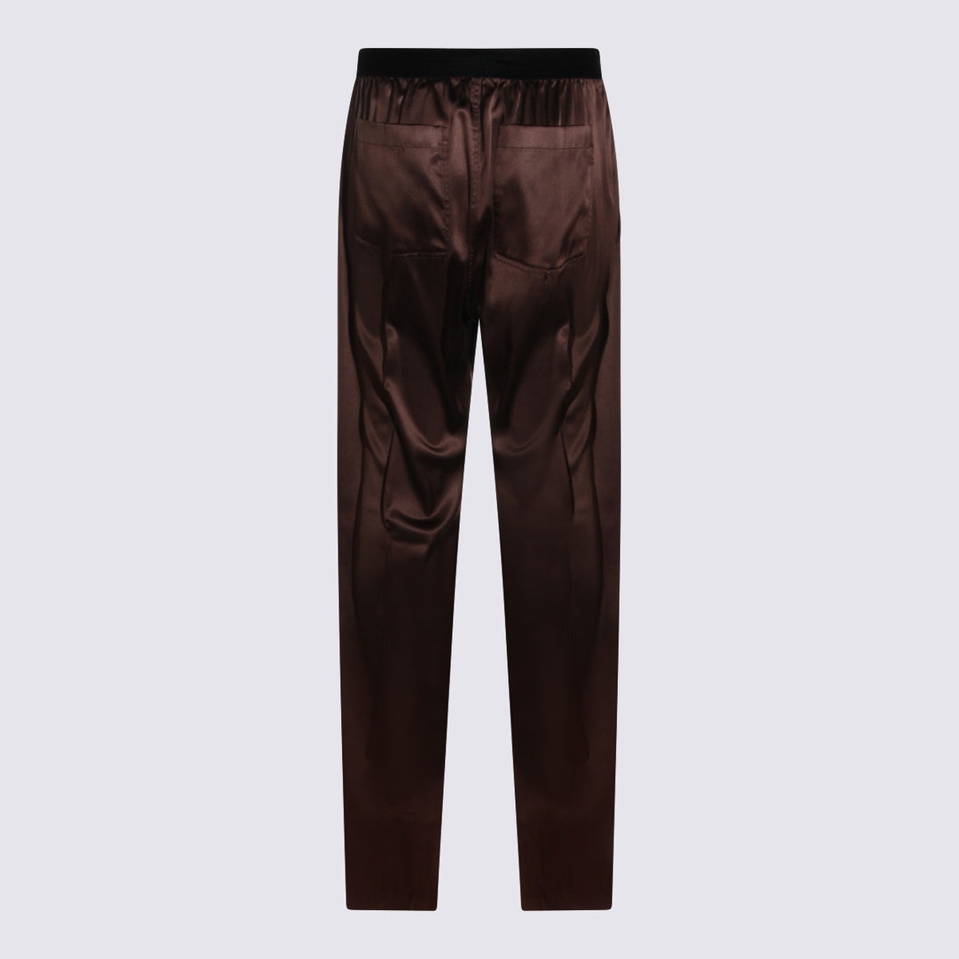 Tom Ford Trousers - Marrone | edc953d3f9ebe76e4133d9343a46a9d4acc8bc46