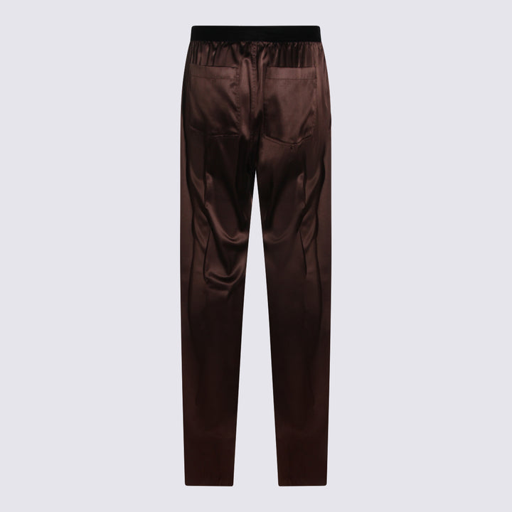Tom Ford Trousers - Marrone | edc953d3f9ebe76e4133d9343a46a9d4acc8bc46
