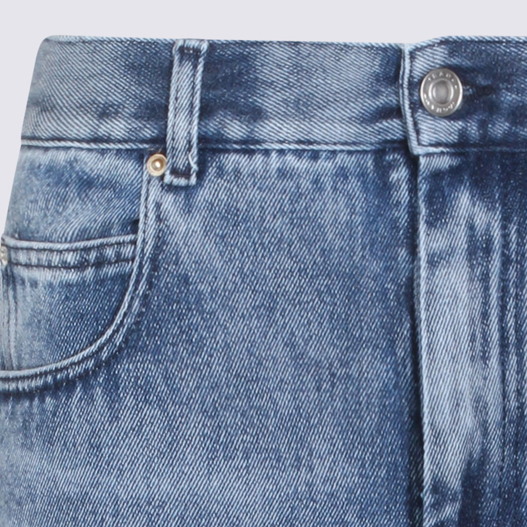 Marant Etoile Jeans - Blue and green | 1e549de033bbe9e6b0e9dc2aa77e5583a2a1a5c6