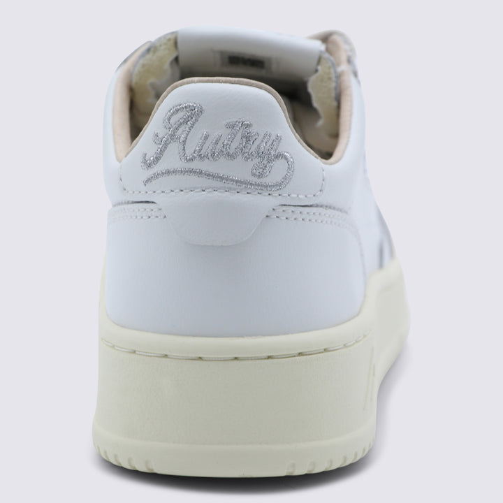 Autry Sneakers - LEA/SHELL WHT/SILV | 617b82f4ebc17b35cf33aeb45f554c6f7ed42f40
