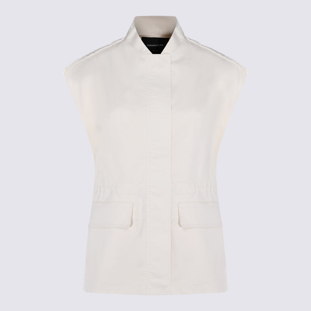 Fabiana Filippi Sweaters - burro | 718a88580d03309dc917a75220abc72810bd105e