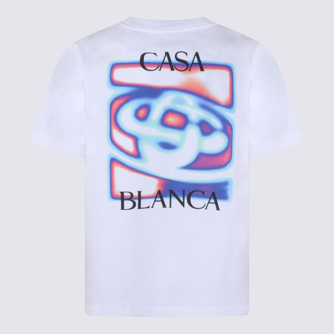 Casablanca T-shirts and Polos - Light and natural | 488f6cfcda2aabdd565b8721329d1d45d1ed4355
