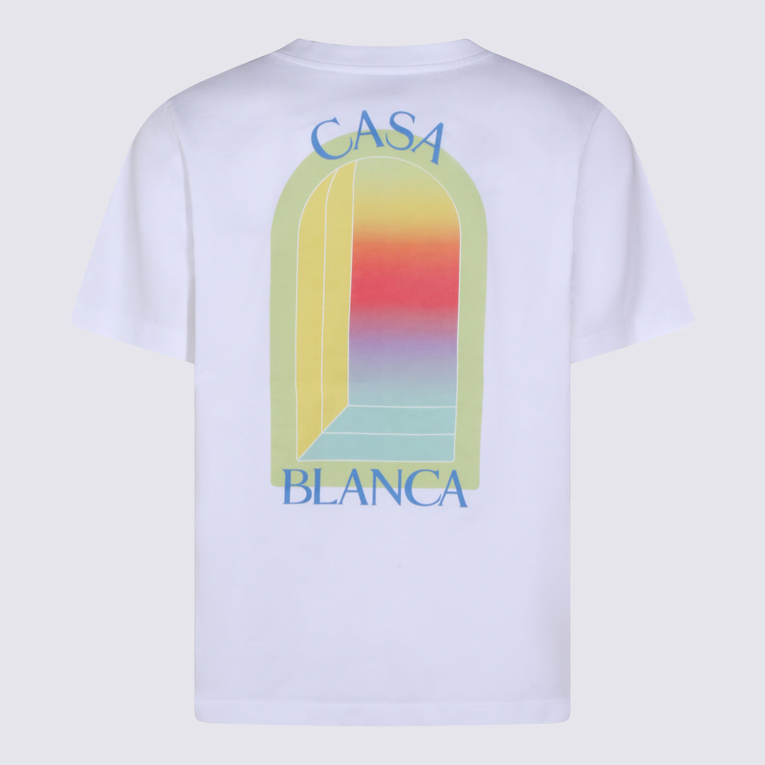 Casablanca T-shirts and Polos - Light and natural | 7ab9e32de018034dd43713736e4c7af1732576ae