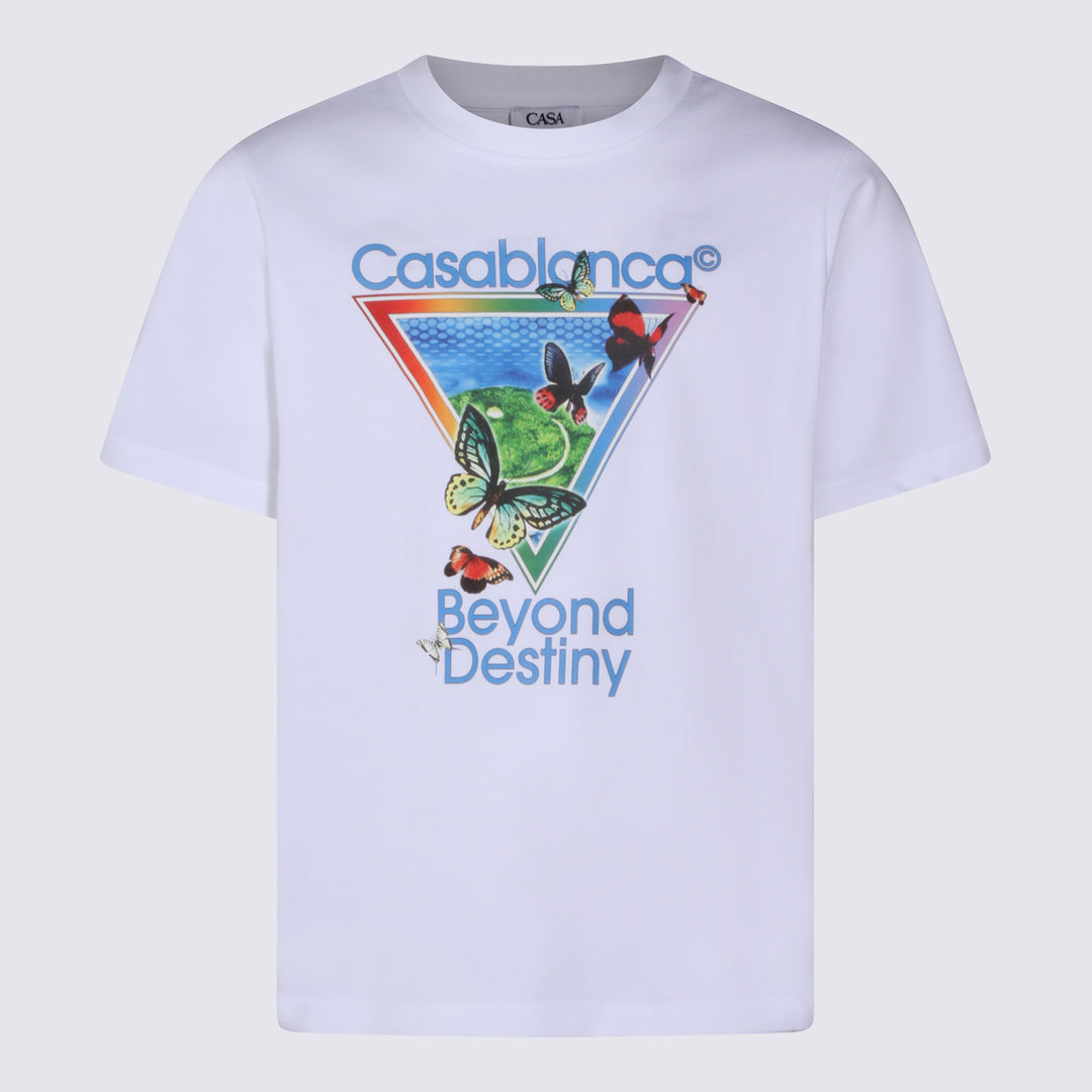 Casablanca T-shirts and Polos - Light and natural | 5ae3587be280b53277809a410fff0c7c66f3ea3a