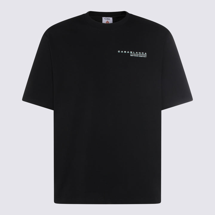 Casablanca T-shirts and Polos - Nero | 5bb15f6fb085779ea7ec6ec050f966c9735cac5e