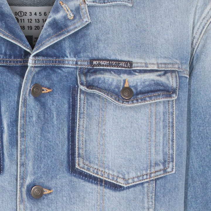 Maison Margiela Jackets - Blue and green | 6ce529bb02fb6b0ea5be4902bade6477e2195d75