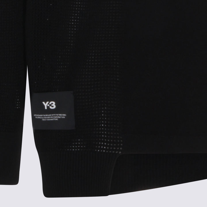 Y-3 Sweaters - BLACK/CHALK WHITE | ea8ff87b8adde8fe1e7f267459a3b56194470c54