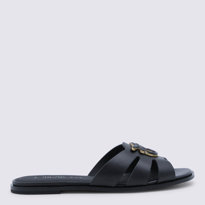 Pinko Flat shoes - Blacks and greys | c3a3d97f2e1f09437f88eb3e8a38e9b46c108b89