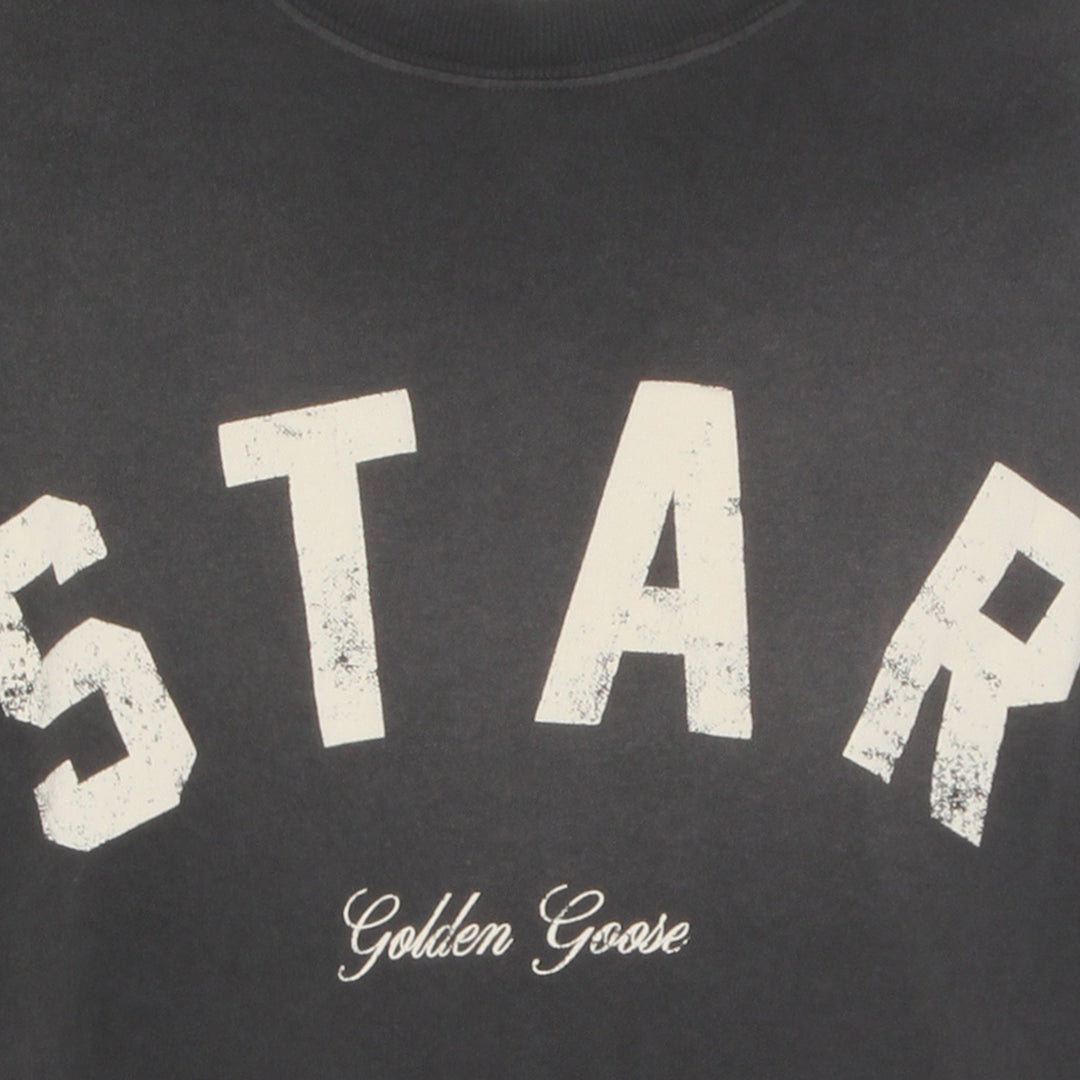 Golden Goose T-shirts and Polos - Charcoal | 5fde51f2f59321cbf1a045c773ad35a16f76cc50