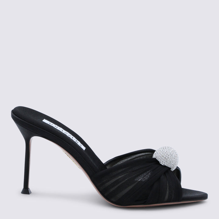 Aquazzura Sandals - Nero | 09c2a0151943e86fd7ad7f34261117413301c22f