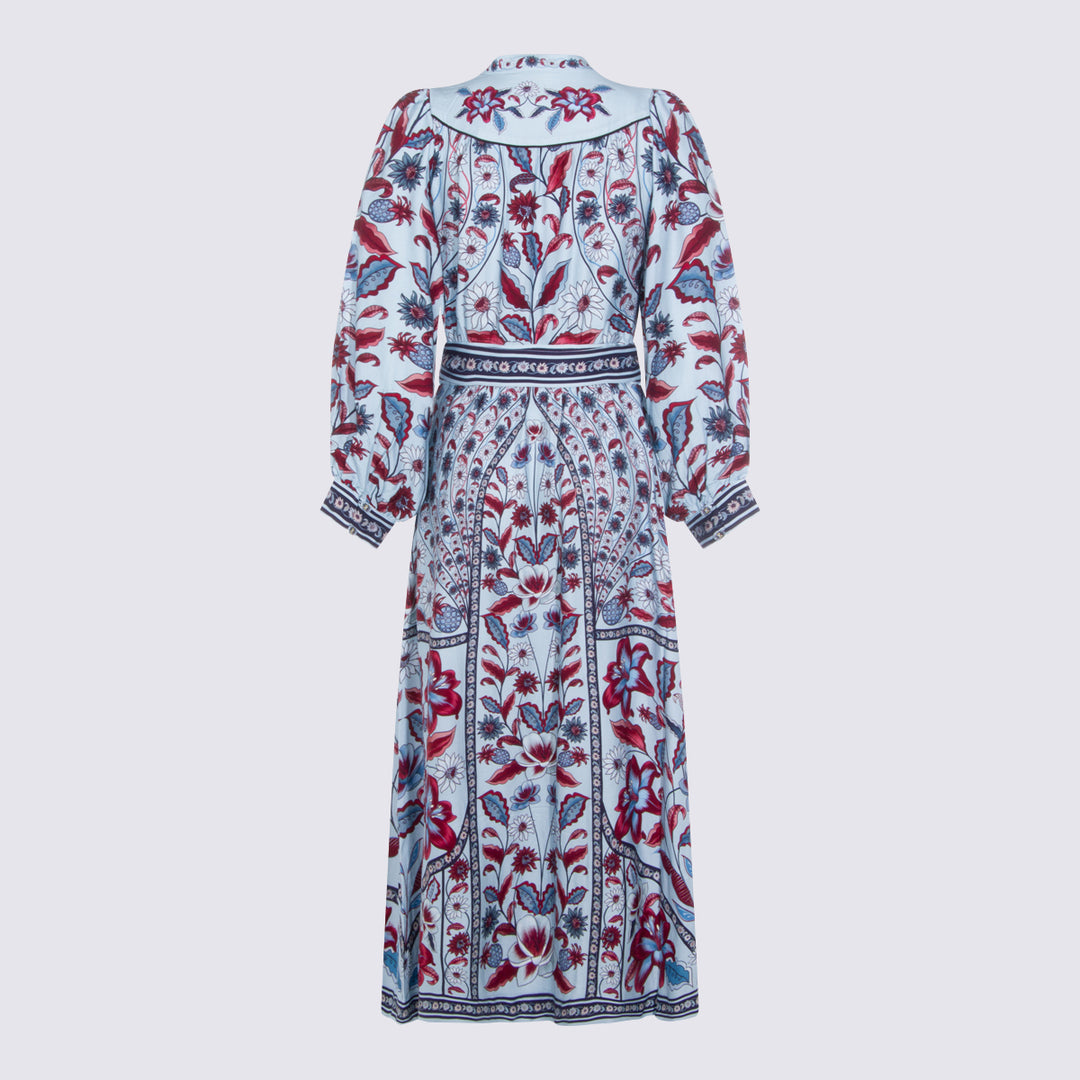 Farm Rio Dresses - MARCELLE SOFT BLUE | 866f49a814a479f2454ad28b3106cbc62e9bbcb1