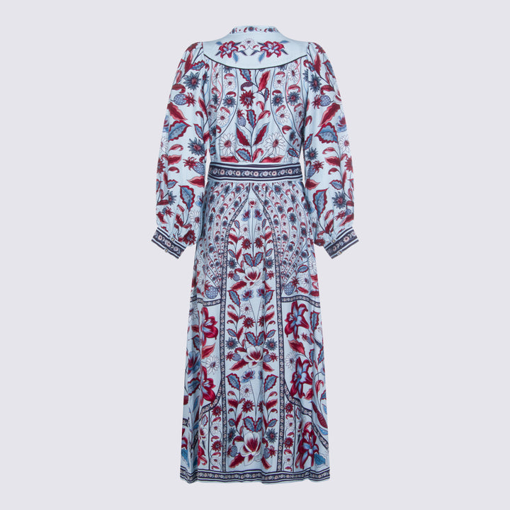 Farm Rio Dresses - MARCELLE SOFT BLUE | 866f49a814a479f2454ad28b3106cbc62e9bbcb1