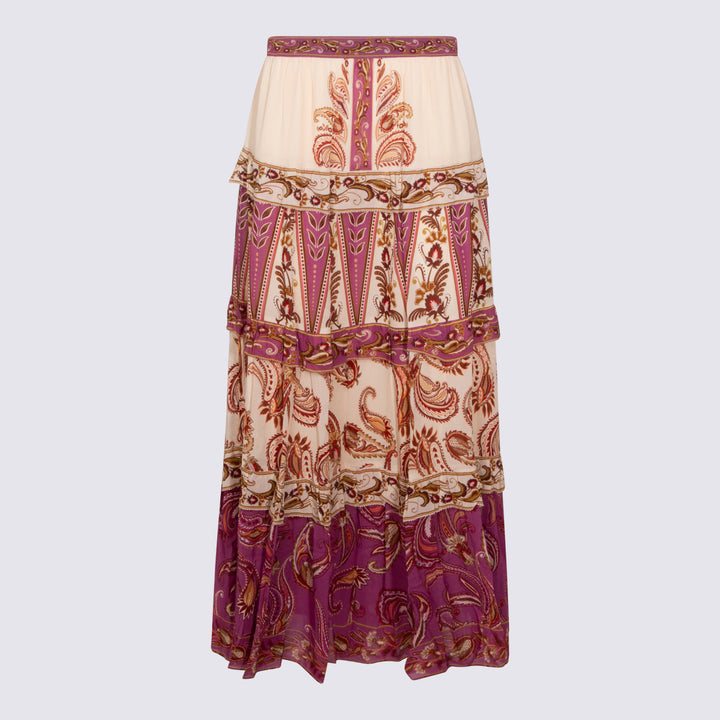 Farm Rio Skirts - DELICATE AINIKA SAND | 48ea485556f5ba698adce083460bfd2f613d26e8